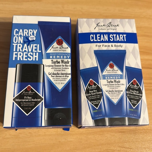 Jack Black clean start and carry on travel fresh - Picture 1 of 5